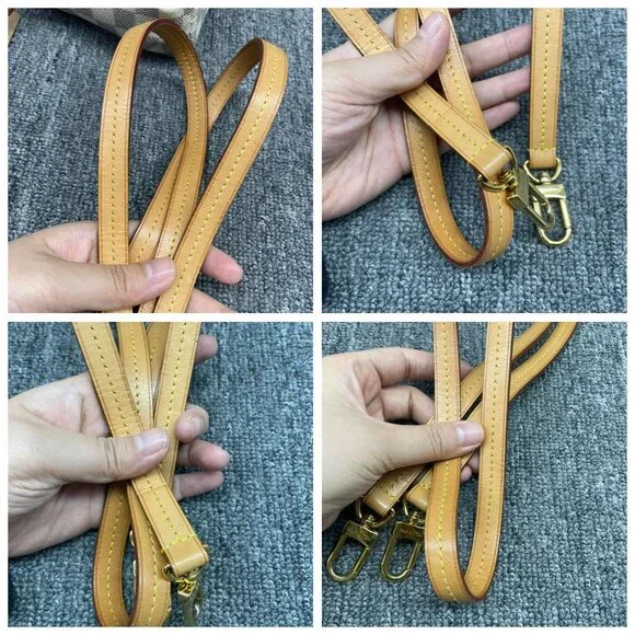 100% Authentic Louis Vuitton Croisette White Damier Azur Canvas Satchel Bag - Picture 16 of 16